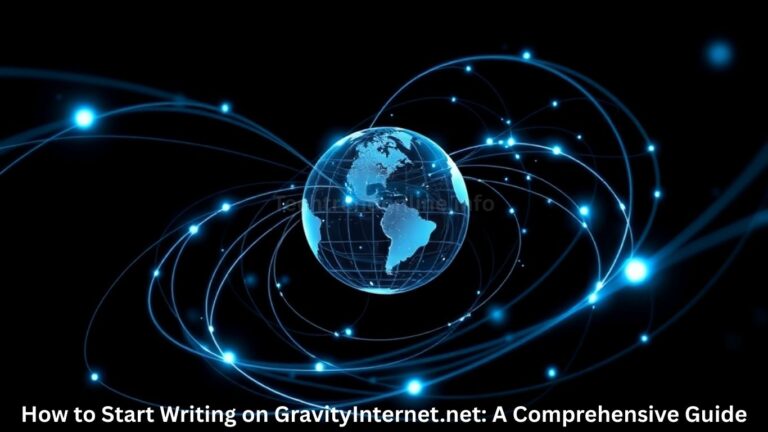 How to Start Writing on GravityInternet.net A Comprehensive Guide